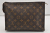 Authentic Louis Vuitton Monogram Poche Toilette 26 M47542 Cosmetics Pouch 8842I