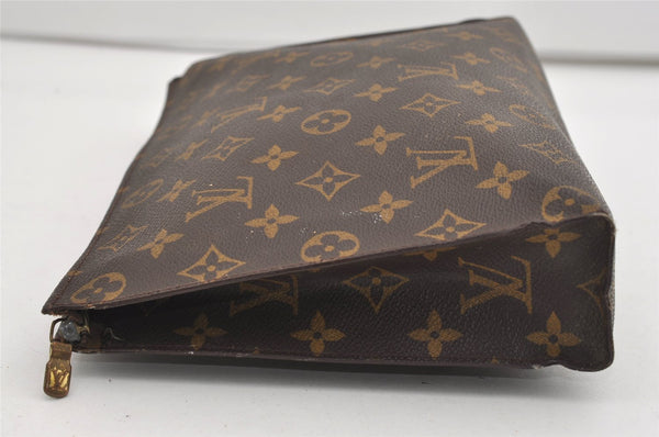 Authentic Louis Vuitton Monogram Poche Toilette 26 M47542 Cosmetics Pouch 8842I