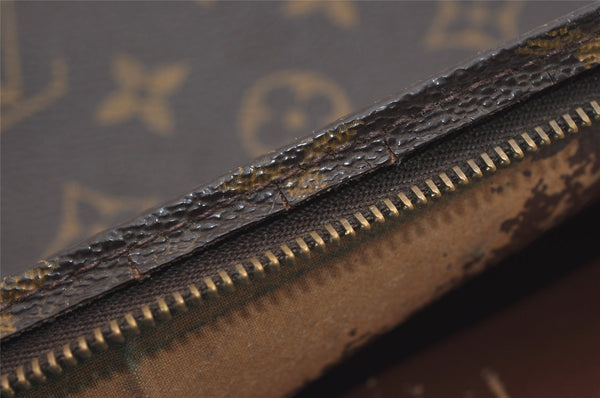 Authentic Louis Vuitton Monogram Poche Toilette 26 M47542 Cosmetics Pouch 8842I