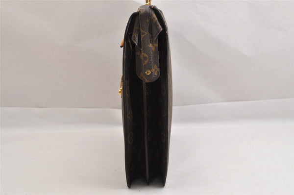 Authentic Louis Vuitton Monogram Serviette Fermoir Briefcase M53305 LV 8842J