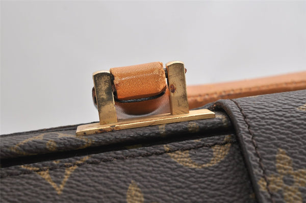 Authentic Louis Vuitton Monogram Serviette Fermoir Briefcase M53305 LV 8842J