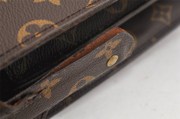 Authentic Louis Vuitton Monogram Serviette Fermoir Briefcase M53305 LV 8842J