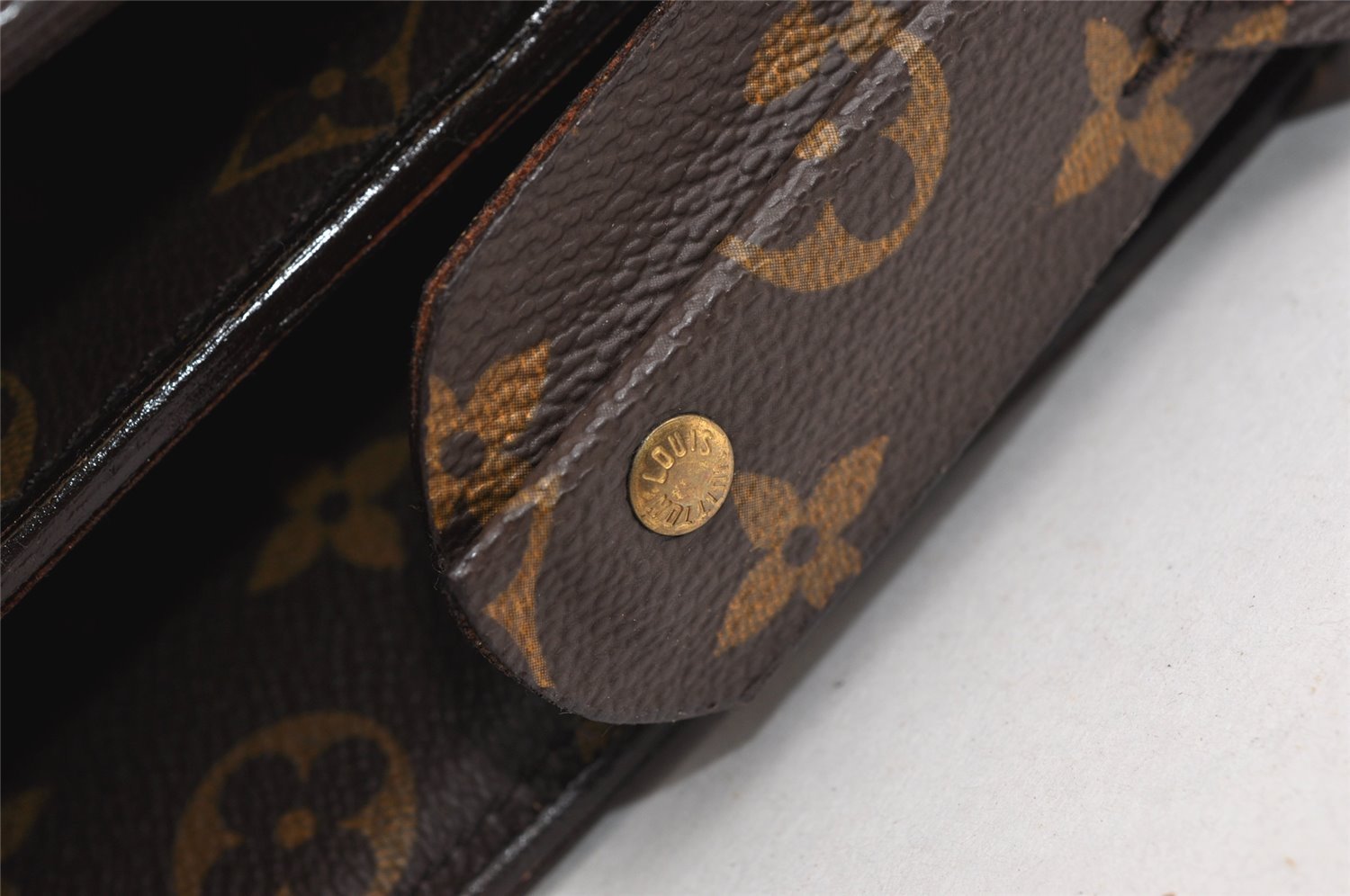 Authentic Louis Vuitton Monogram Serviette Fermoir Briefcase M53305 LV 8842J