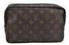 Auth Louis Vuitton Monogram Trousse Toilette 23 Clutch Bag M47524 Junk 8843I