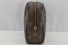 Auth Louis Vuitton Monogram Trousse Toilette 23 Clutch Bag M47524 Junk 8843I