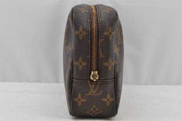 Auth Louis Vuitton Monogram Trousse Toilette 23 Clutch Bag M47524 Junk 8843I