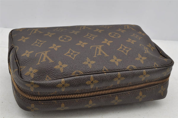 Auth Louis Vuitton Monogram Trousse Toilette 23 Clutch Bag M47524 Junk 8843I