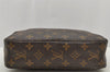 Auth Louis Vuitton Monogram Trousse Toilette 23 Clutch Bag M47524 Junk 8843I