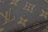Auth Louis Vuitton Monogram Trousse Toilette 23 Clutch Bag M47524 Junk 8843I