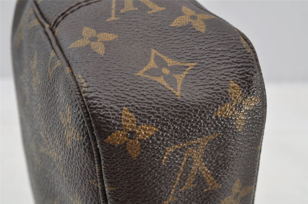 Auth Louis Vuitton Monogram Trousse Toilette 23 Clutch Bag M47524 Junk 8843I