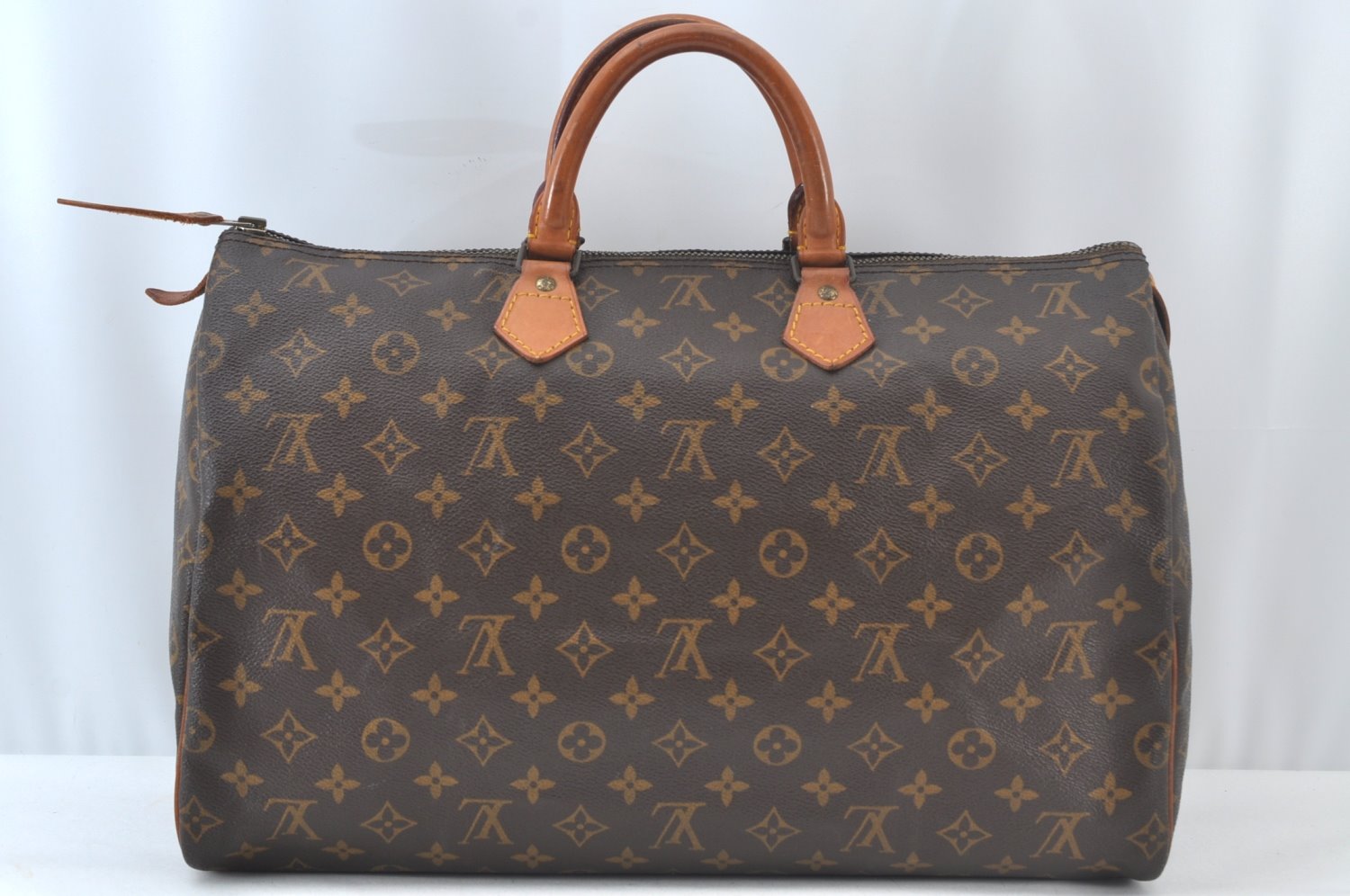 Authentic Louis Vuitton Monogram Speedy 40 Hand Boston Bag M41522 LV 8843J