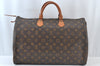 Authentic Louis Vuitton Monogram Speedy 40 Hand Boston Bag M41522 LV 8843J