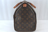 Authentic Louis Vuitton Monogram Speedy 40 Hand Boston Bag M41522 LV 8843J