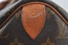 Authentic Louis Vuitton Monogram Speedy 40 Hand Boston Bag M41522 LV 8843J
