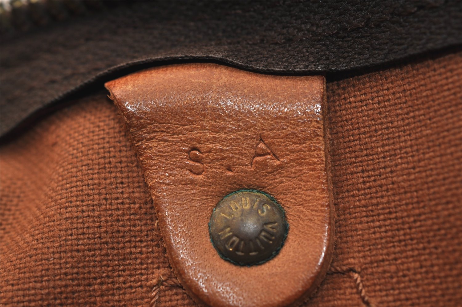 Authentic Louis Vuitton Monogram Speedy 40 Hand Boston Bag M41522 LV 8843J