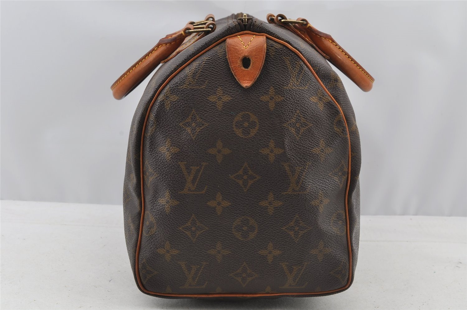 Authentic Louis Vuitton Monogram Speedy 30 Hand Boston Bag M41526 Junk 8844I