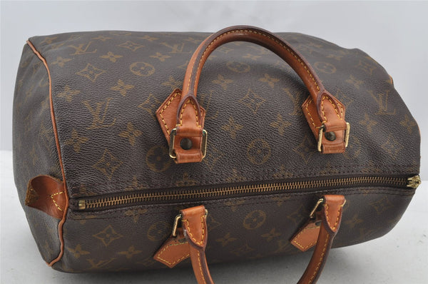 Authentic Louis Vuitton Monogram Speedy 30 Hand Boston Bag M41526 Junk 8844I