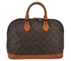 Authentic Louis Vuitton Monogram Alma Hand Bag Purse M51130 LV 8845J
