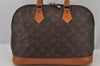Authentic Louis Vuitton Monogram Alma Hand Bag Purse M51130 LV 8845J