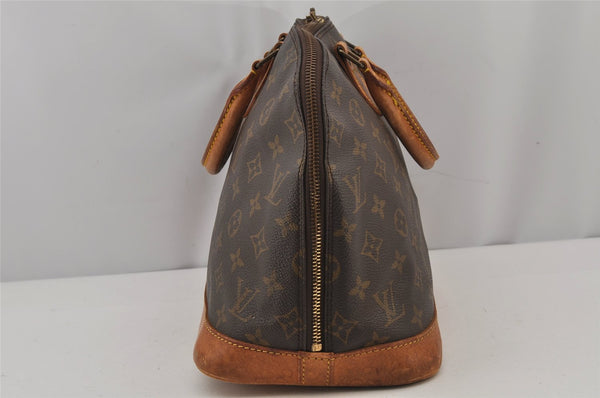 Authentic Louis Vuitton Monogram Alma Hand Bag Purse M51130 LV 8845J