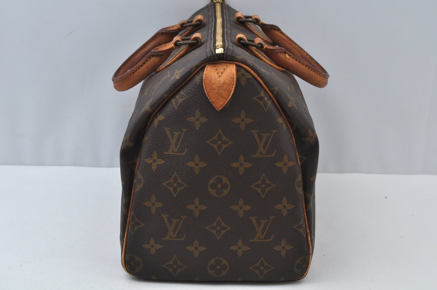 Authentic Louis Vuitton Monogram Speedy 30 Hand Boston Bag Old Model LV 8846I