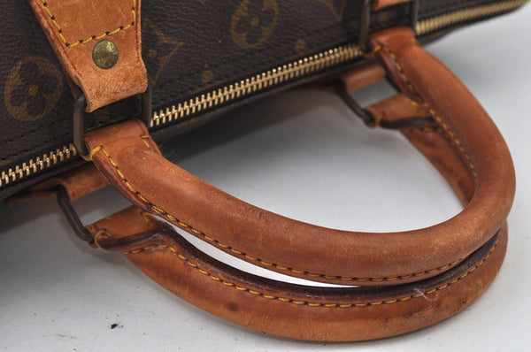 Authentic Louis Vuitton Monogram Speedy 30 Hand Boston Bag Old Model LV 8846I