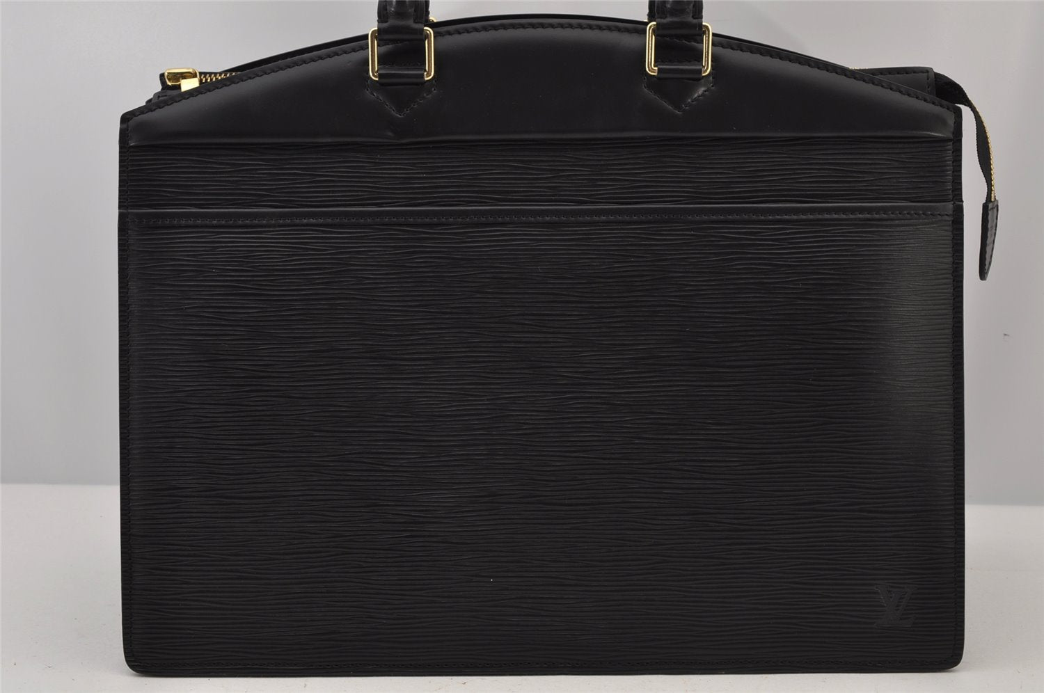 Authentic Louis Vuitton Epi Riviera Hand Bag Black M48182 LV 8846J