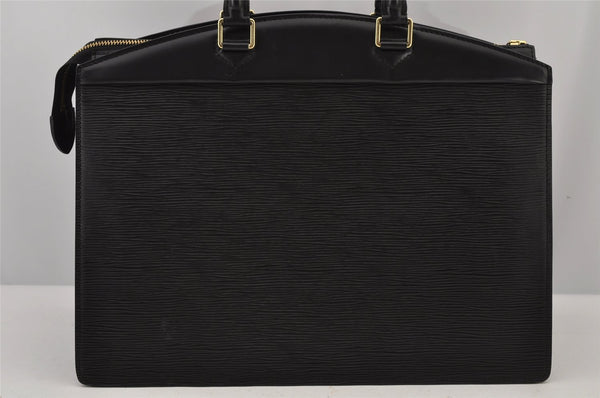 Authentic Louis Vuitton Epi Riviera Hand Bag Black M48182 LV 8846J