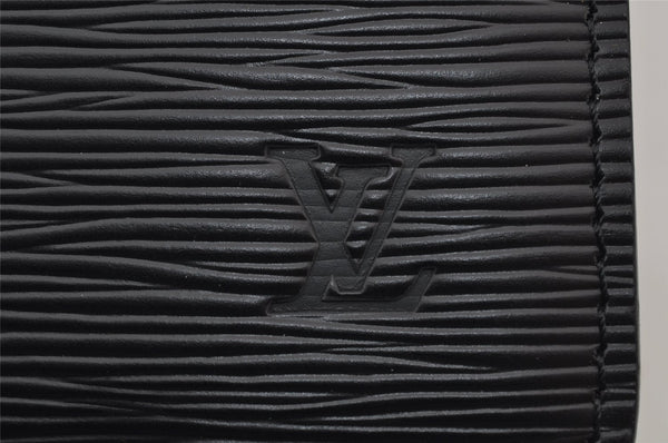 Authentic Louis Vuitton Epi Riviera Hand Bag Black M48182 LV 8846J