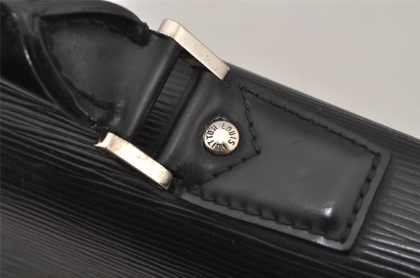 Authentic Louis Vuitton Epi Laguito Business Briefcase Black M54552 LV 8847J
