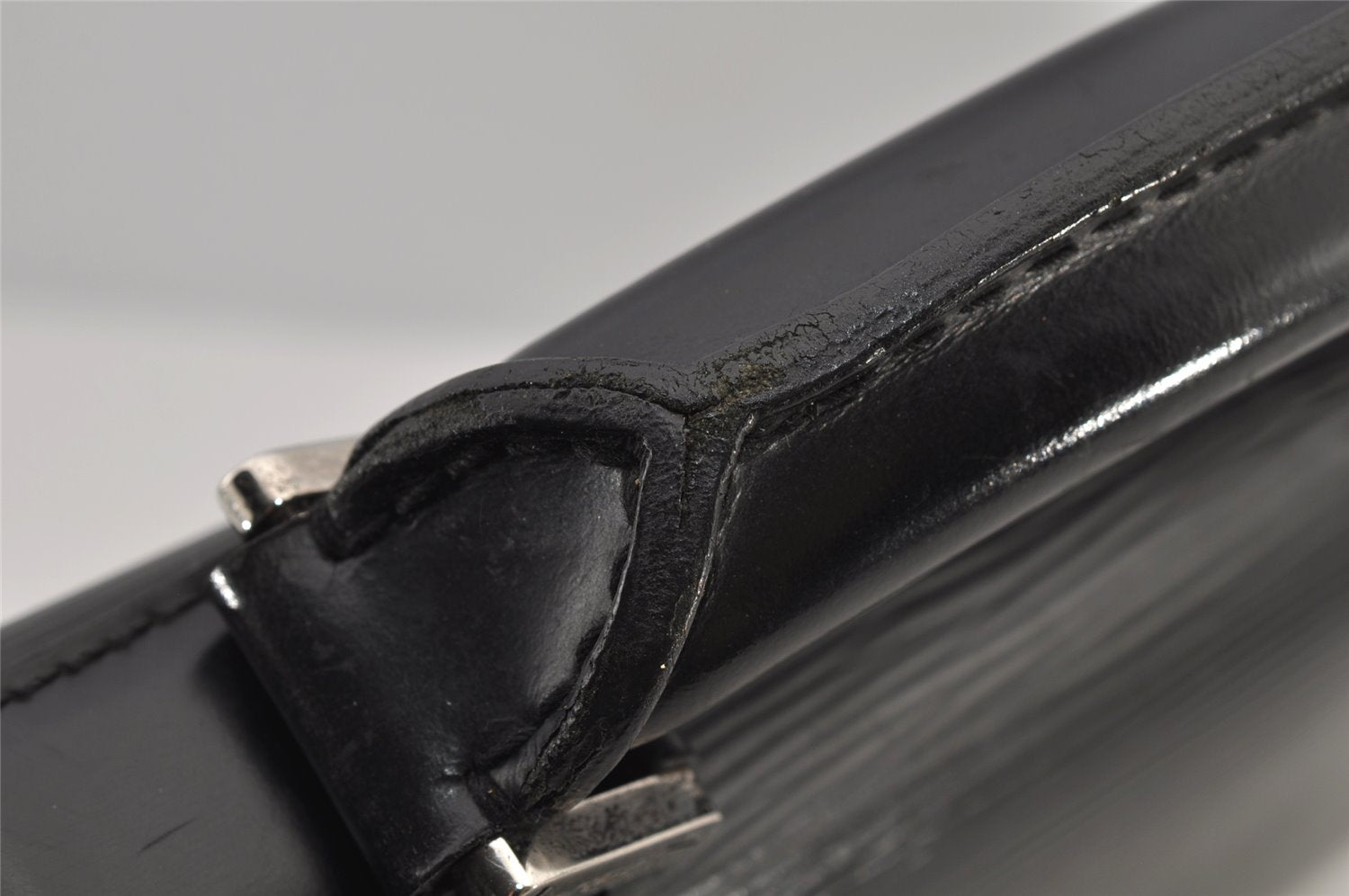 Authentic Louis Vuitton Epi Laguito Business Briefcase Black M54552 LV 8847J