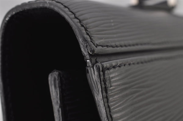 Authentic Louis Vuitton Epi Laguito Business Briefcase Black M54552 LV 8847J