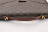 Auth Louis Vuitton Monogram Porte Documents Bandouliere M53338 Briefcase 8848I