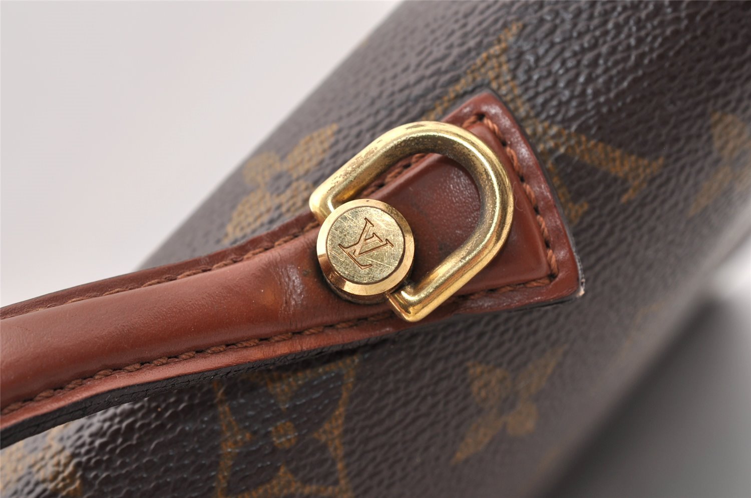 Auth Louis Vuitton Monogram Porte Documents Bandouliere M53338 Briefcase 8848I