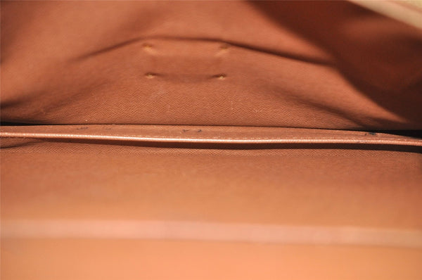 Auth Louis Vuitton Monogram Porte Documents Bandouliere M53338 Briefcase 8848I