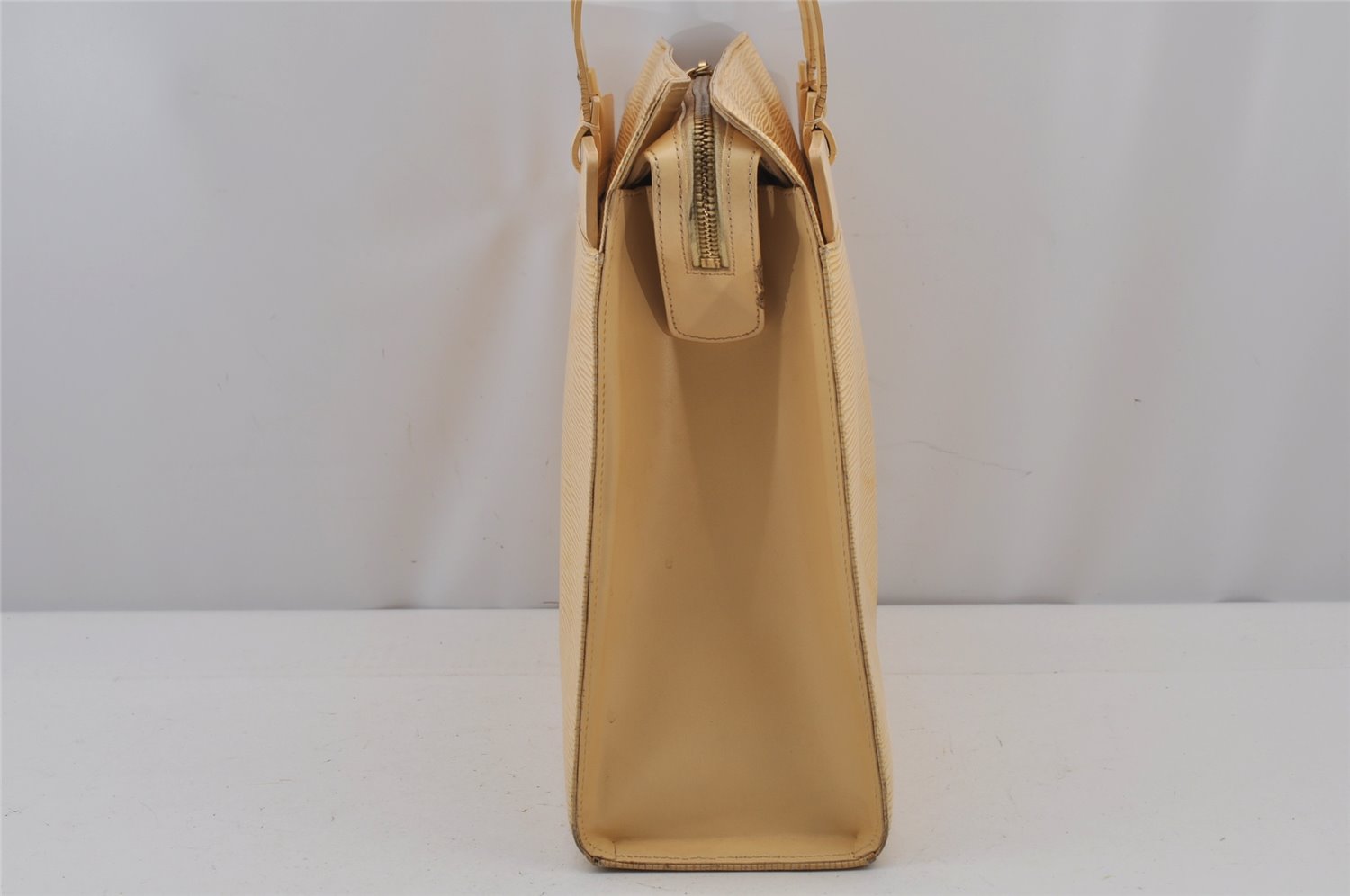 Authentic Louis Vuitton Epi Croisette PM Shoulder Tote Bag M5249A Yellow 8849J