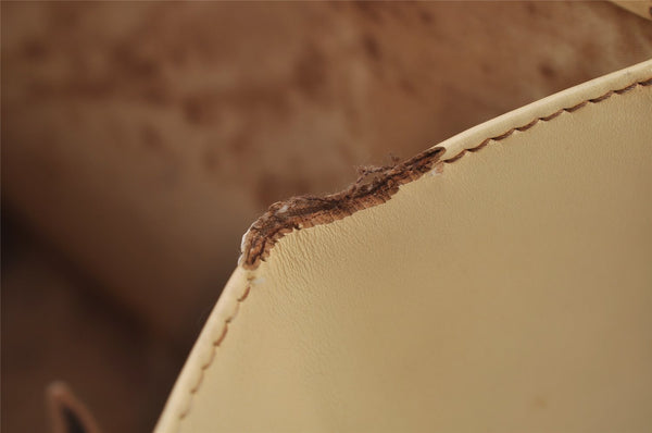 Authentic Louis Vuitton Epi Croisette PM Shoulder Tote Bag M5249A Yellow 8849J