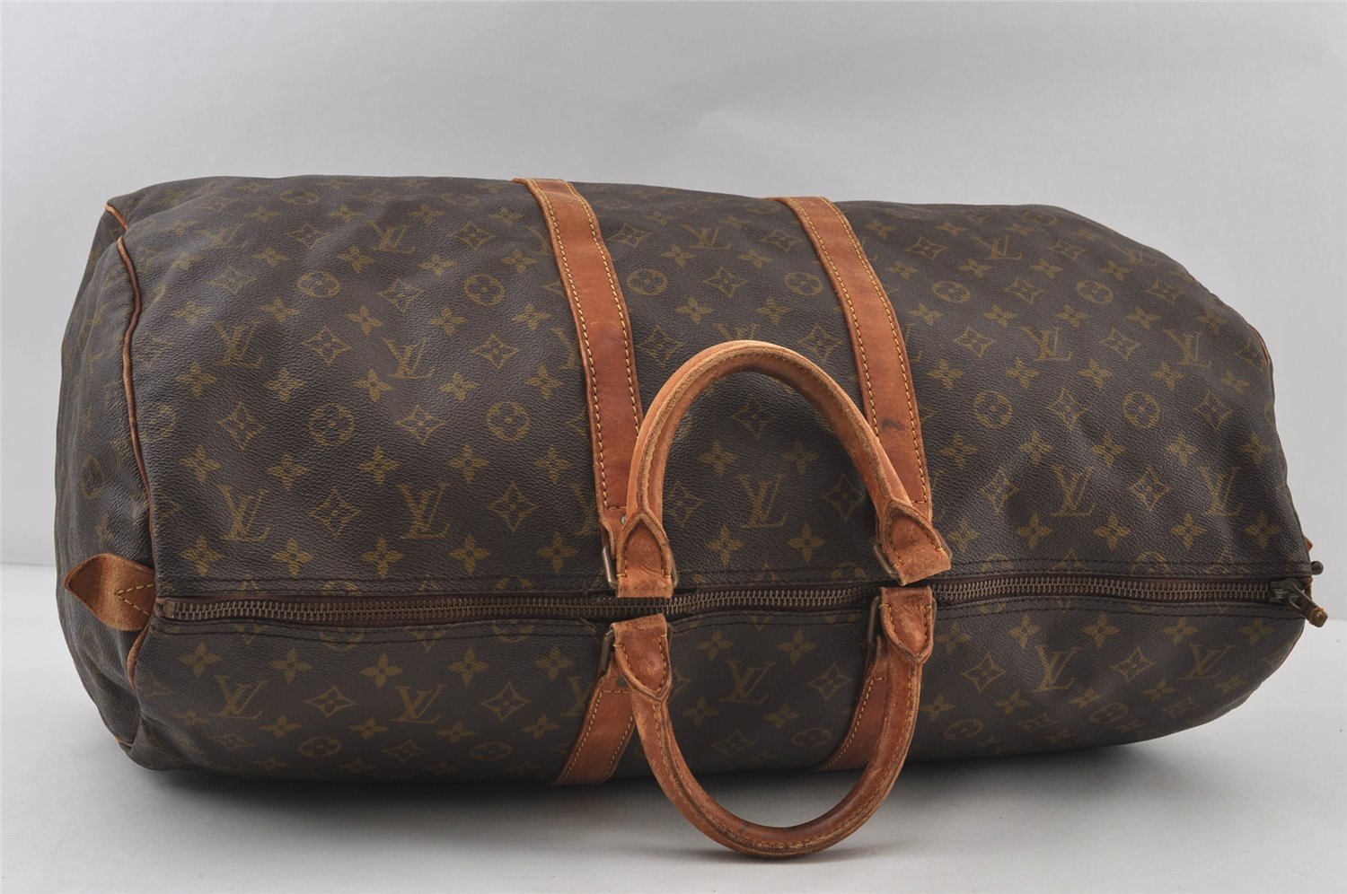 Authentic Louis Vuitton Monogram Keepall 55 Travel Boston Bag Old Model LV 8850I