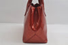 Authentic Louis Vuitton Vernis Wilshire PM Hand Bag Red M93642 LV 8851I