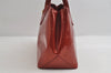 Authentic Louis Vuitton Vernis Wilshire PM Hand Bag Red M93642 LV 8851I