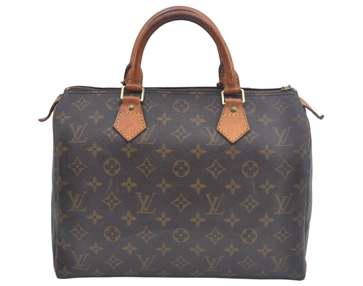 Authentic Louis Vuitton Monogram Speedy 30 Hand Boston Bag M41526 Junk 8852I