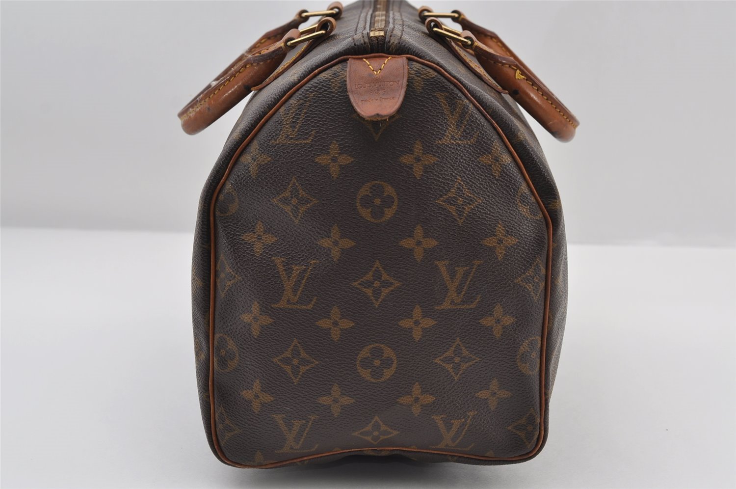 Authentic Louis Vuitton Monogram Speedy 30 Hand Boston Bag M41526 Junk 8852I