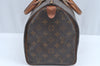 Authentic Louis Vuitton Monogram Speedy 30 Hand Boston Bag M41526 Junk 8852I