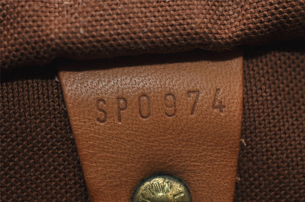 Authentic Louis Vuitton Monogram Speedy 30 Hand Boston Bag M41526 Junk 8852I