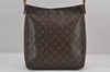 Authentic Louis Vuitton Monogram Looping GM Shoulder Bag M51145 LV 8852J
