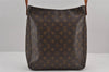 Authentic Louis Vuitton Monogram Looping GM Shoulder Bag M51145 LV 8852J
