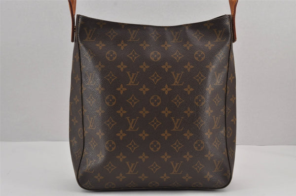 Authentic Louis Vuitton Monogram Looping GM Shoulder Bag M51145 LV 8852J