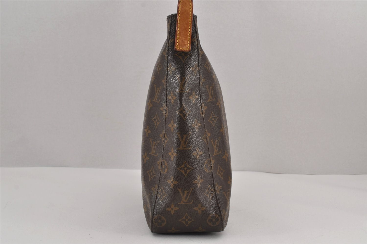 Authentic Louis Vuitton Monogram Looping GM Shoulder Bag M51145 LV 8852J