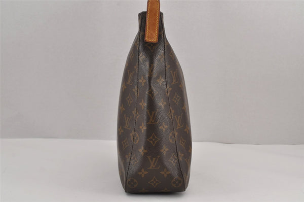 Authentic Louis Vuitton Monogram Looping GM Shoulder Bag M51145 LV 8852J