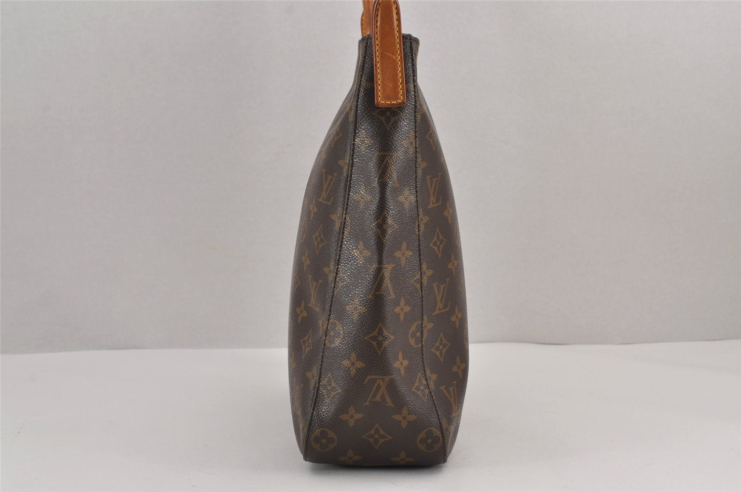 Authentic Louis Vuitton Monogram Looping GM Shoulder Bag M51145 LV 8852J